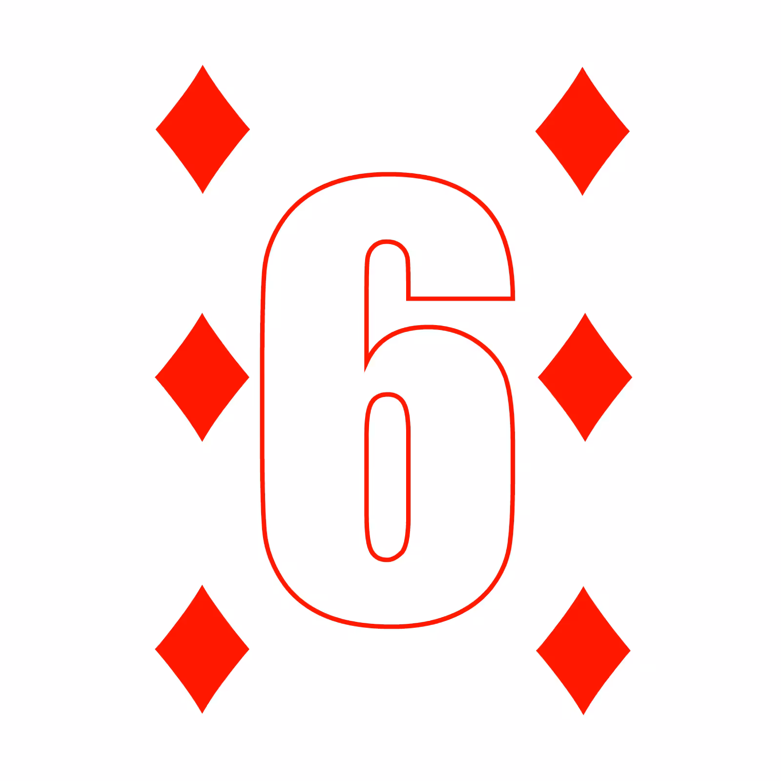 Six of Diamonds