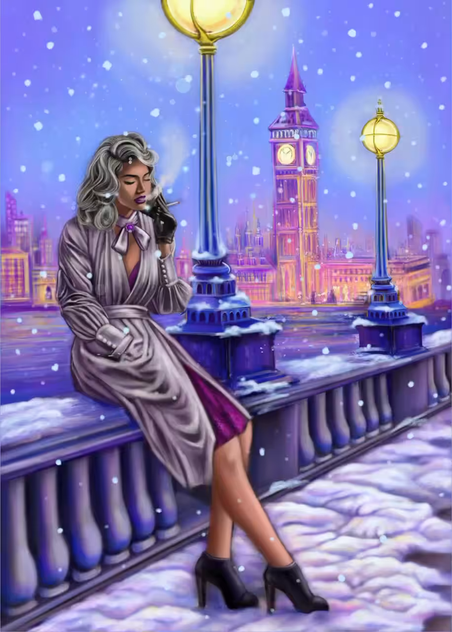 Purple night 