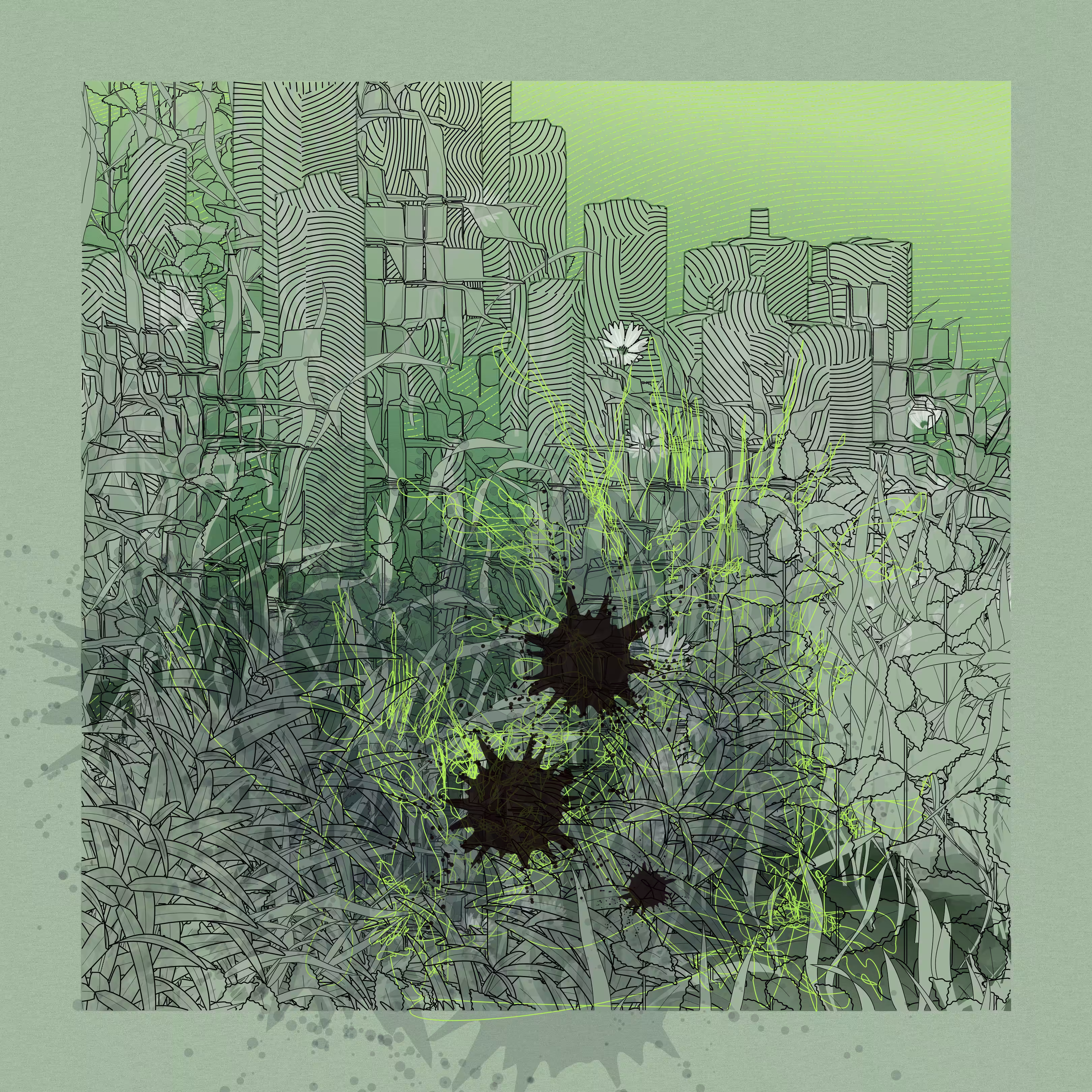 Landscape with Carbon Capture #3455