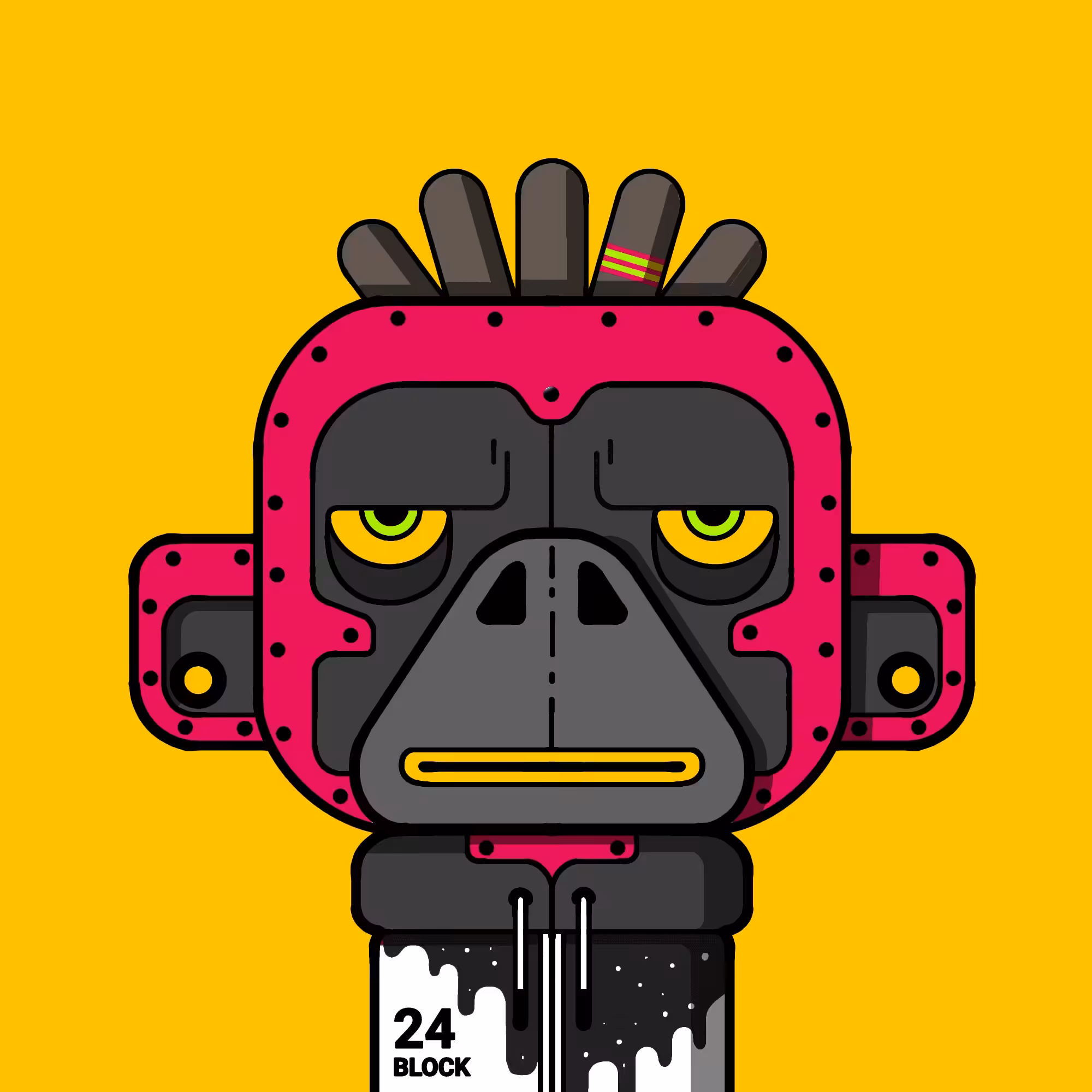 monkey block #024