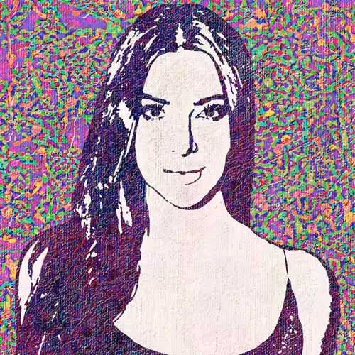 Famous Faces Series: Kim Kardashian