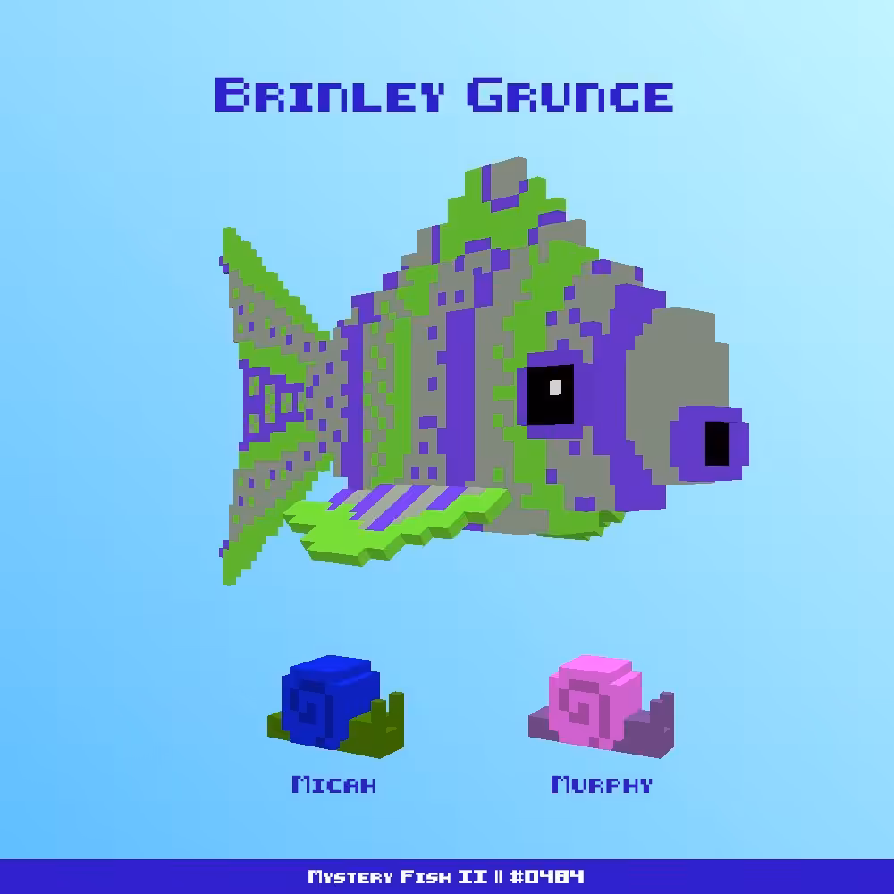Brinley Grunge :: Mystery Fish 0484/1000