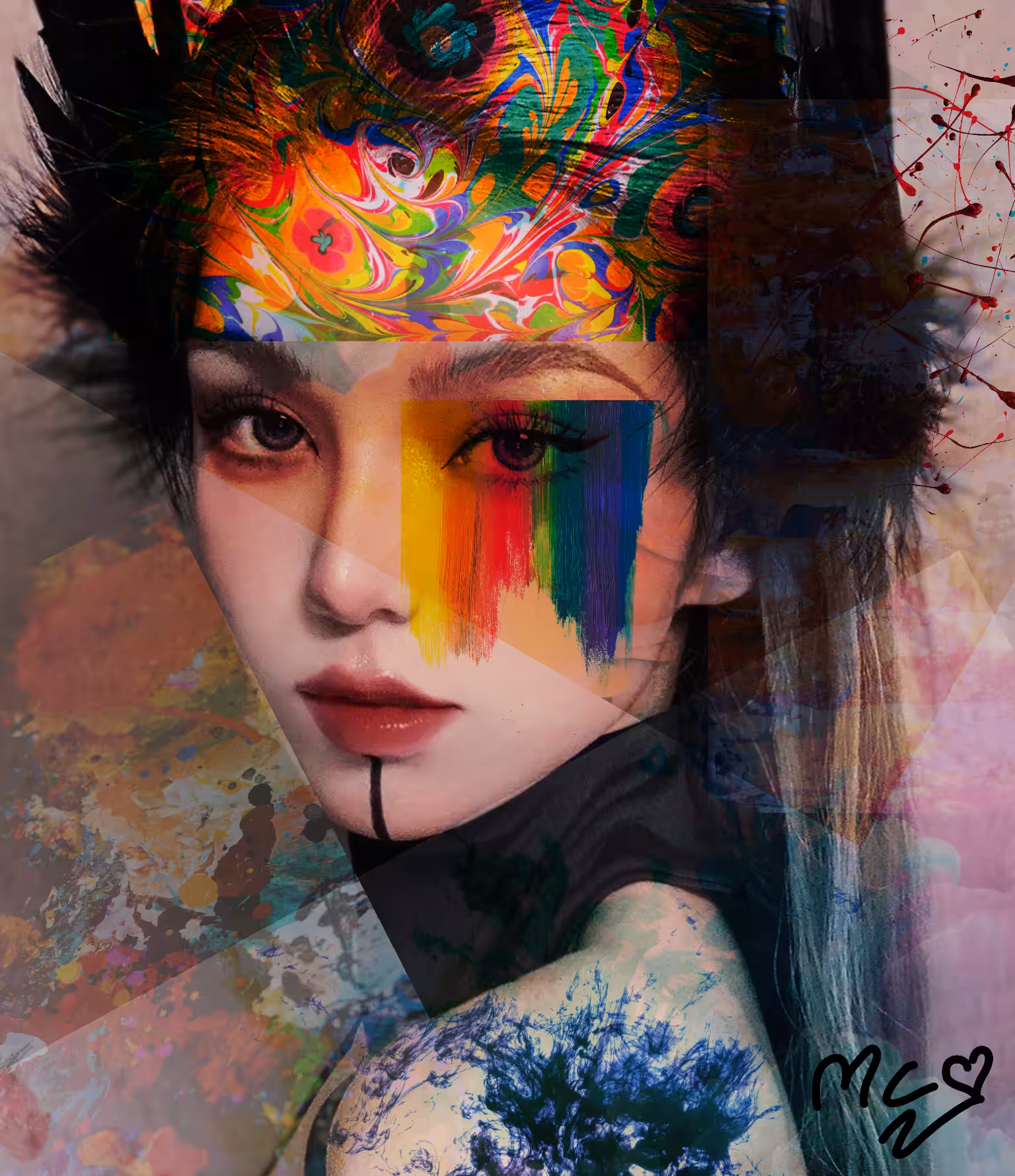 Portrait Philosophy -My Rainbow Tears Edition 1/1 
