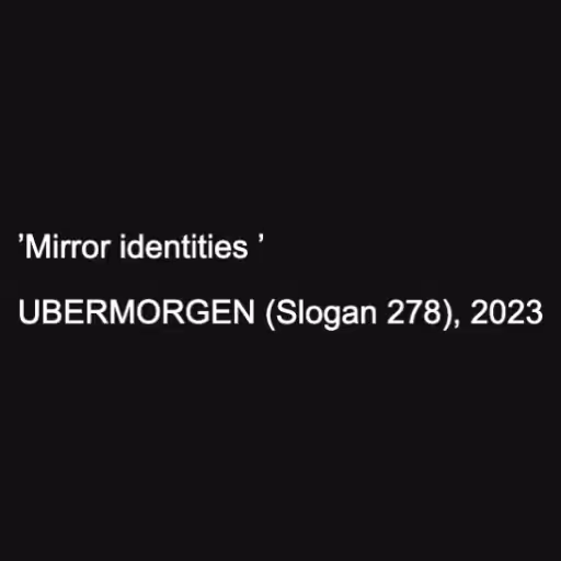 ’Mirror identities ’...