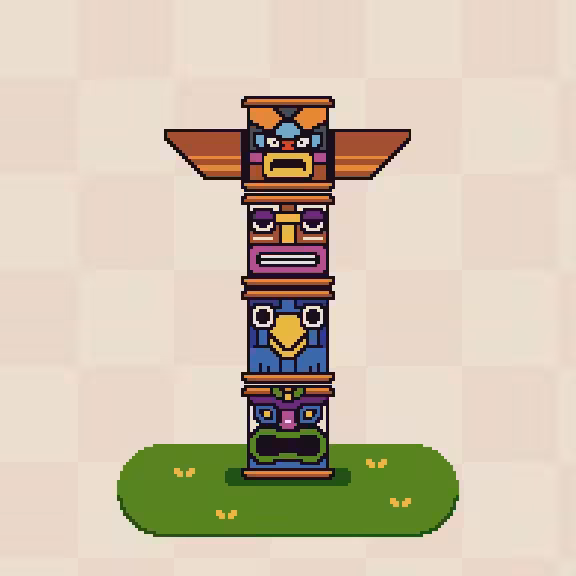 Tiki Totem #26