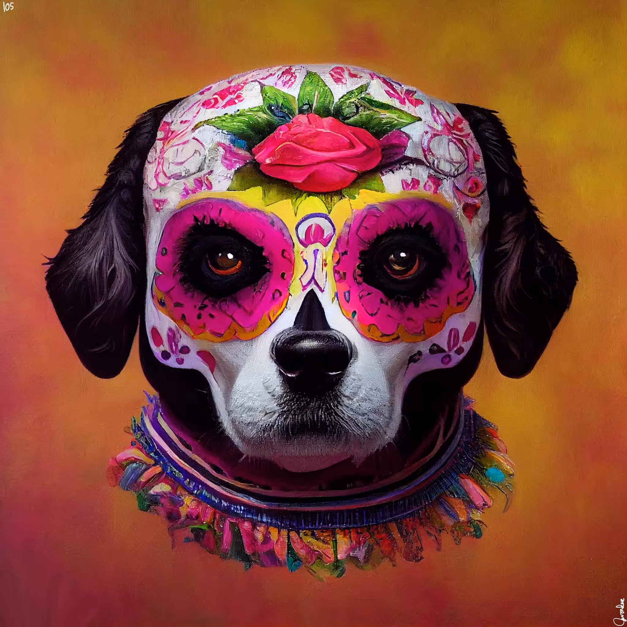 sugar skull #105
