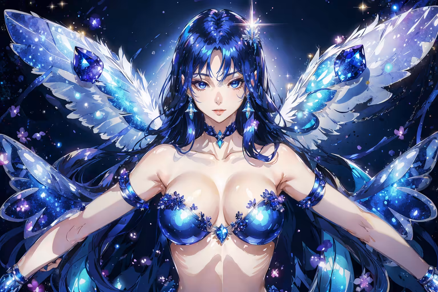 Divine Sapphire Angel ๐