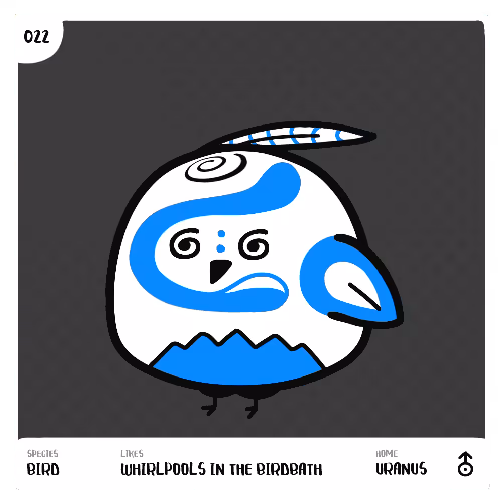 Critter Cards 022