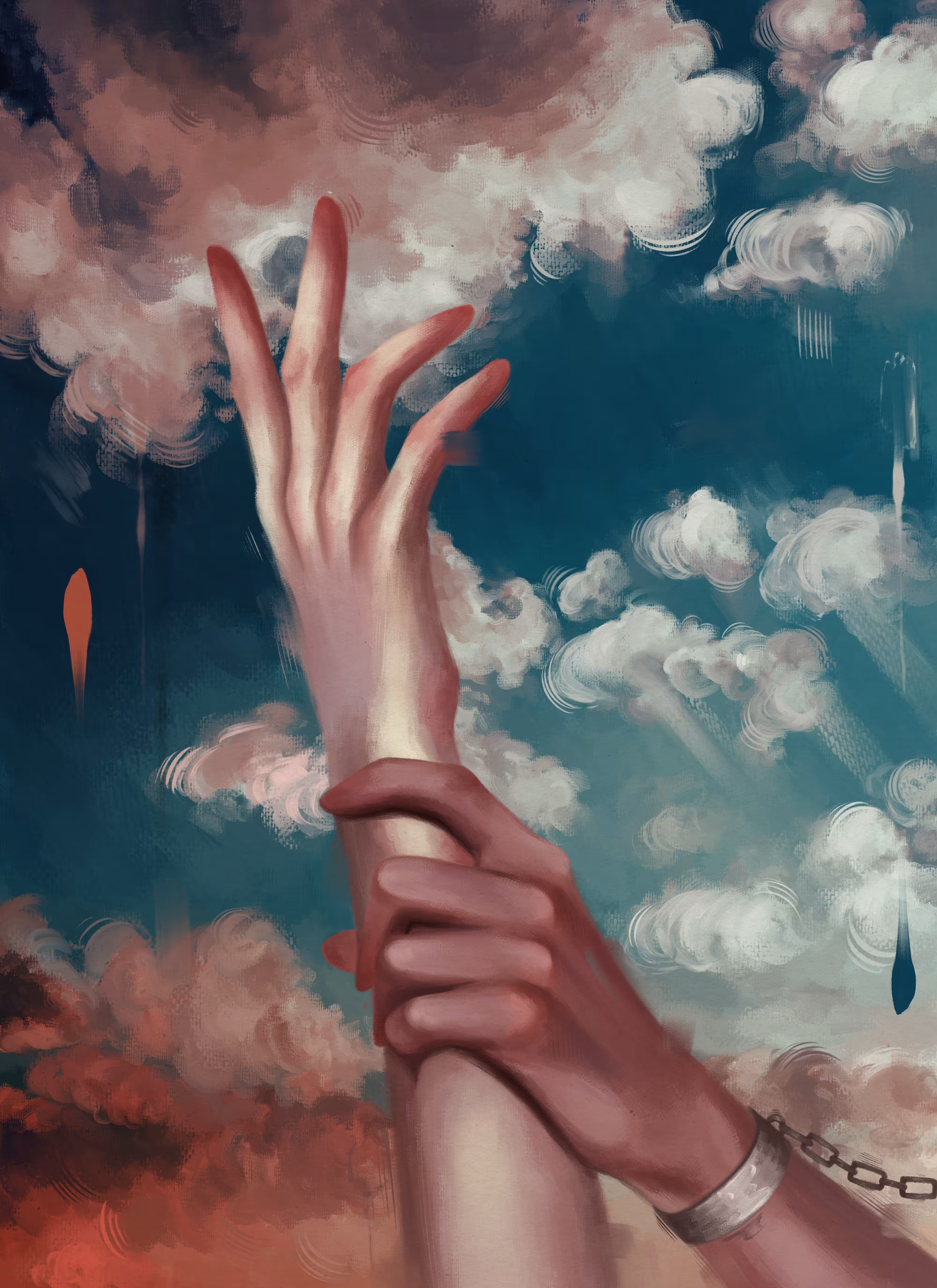 Above the abyss