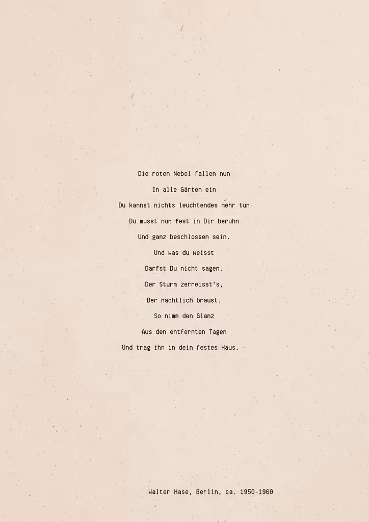 Did You Know That I can Breathe Underwater?: Did You Know That I Can Breathe Underwater - Walter Hase Poem 9