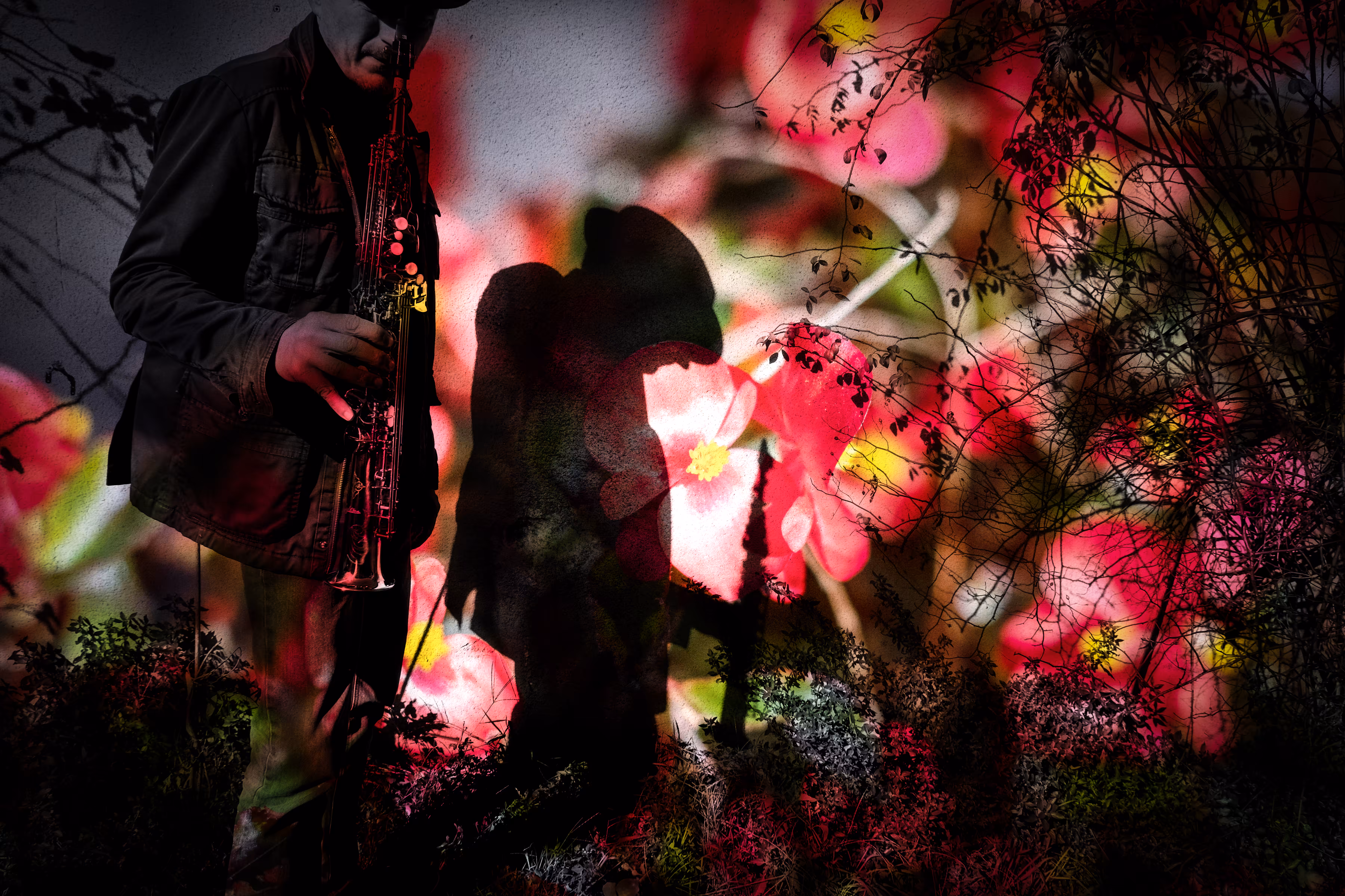 Red Flower Sax
