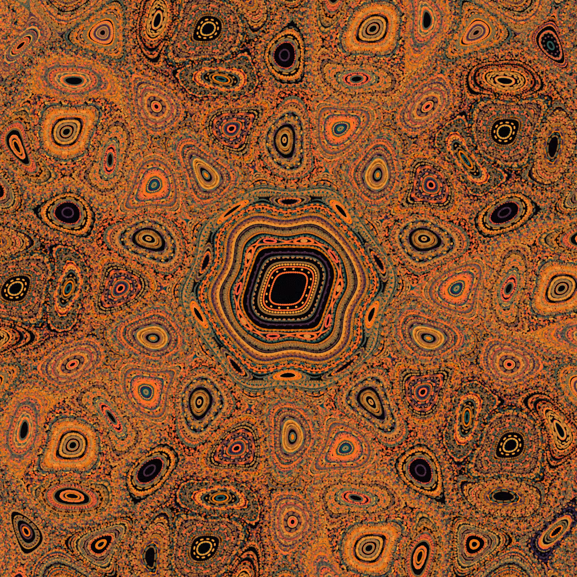 Hamiltonian Chaos Rug #18