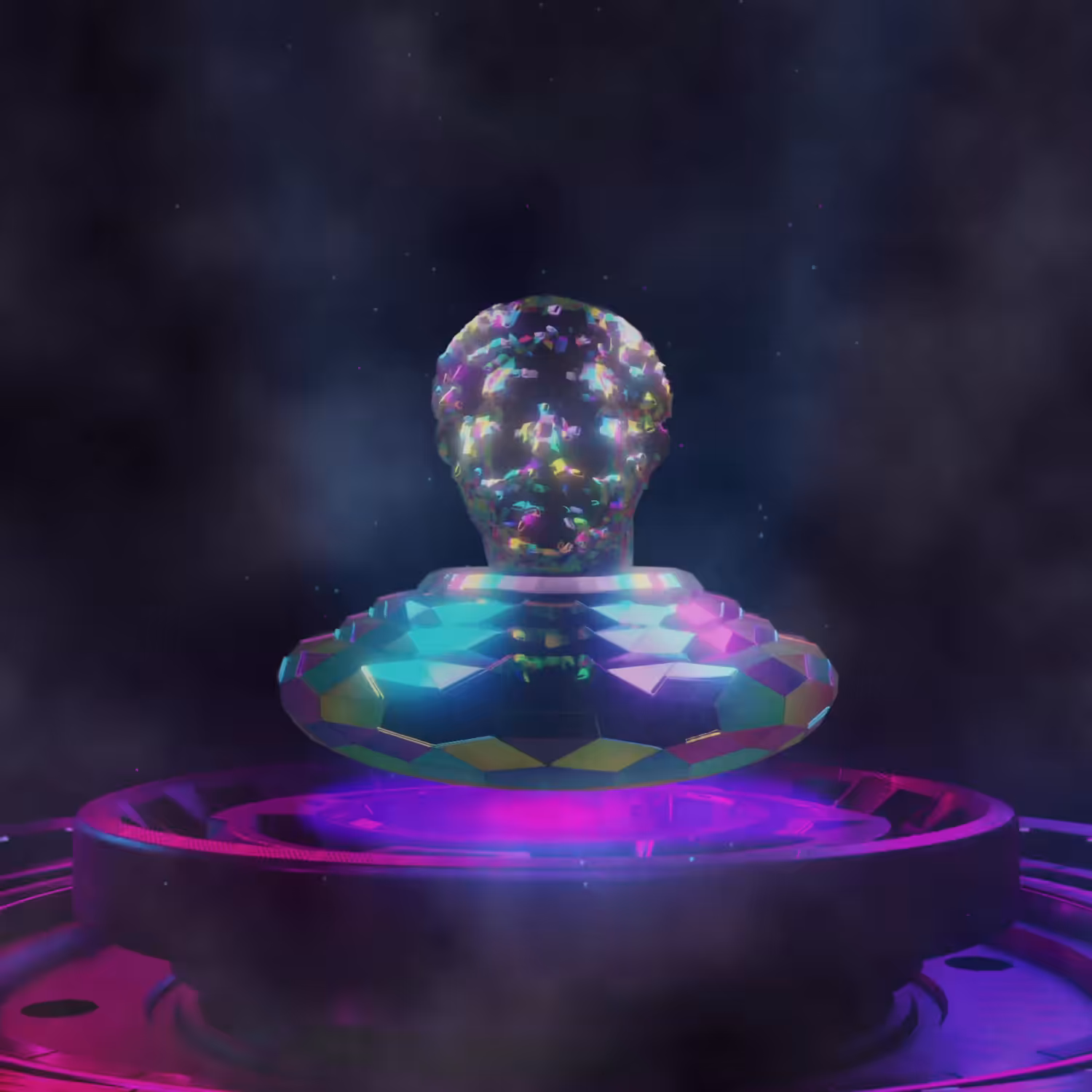 GLITTERING MAN