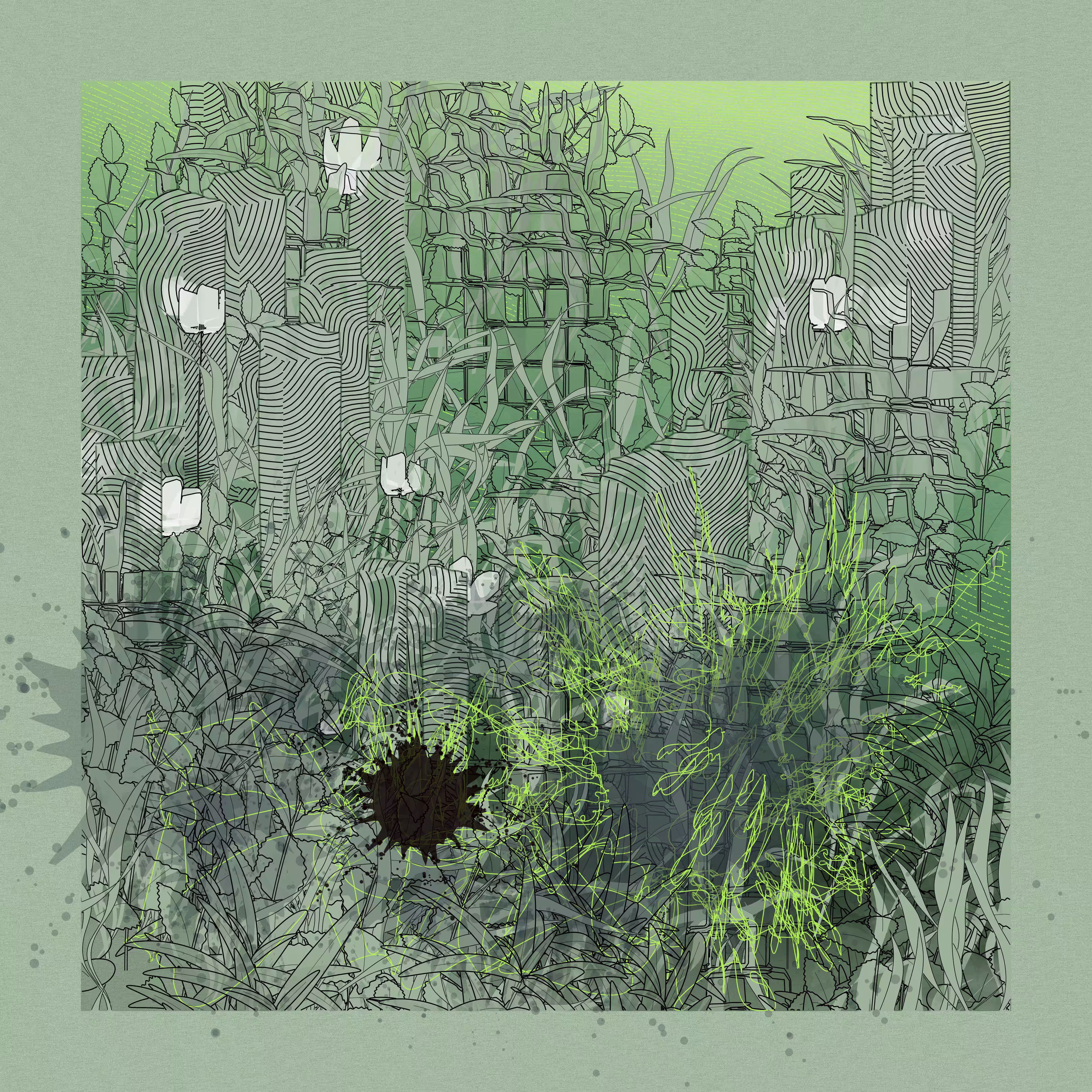 Landscape with Carbon Capture #1010