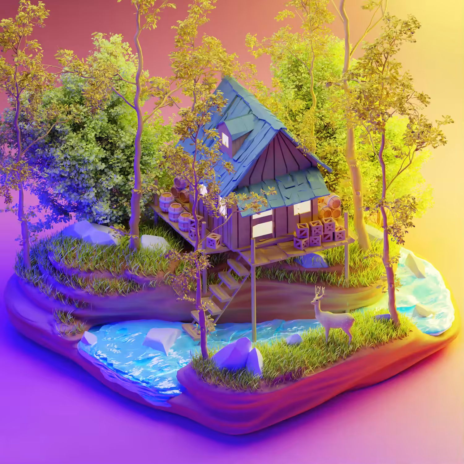 Riverside Retreat