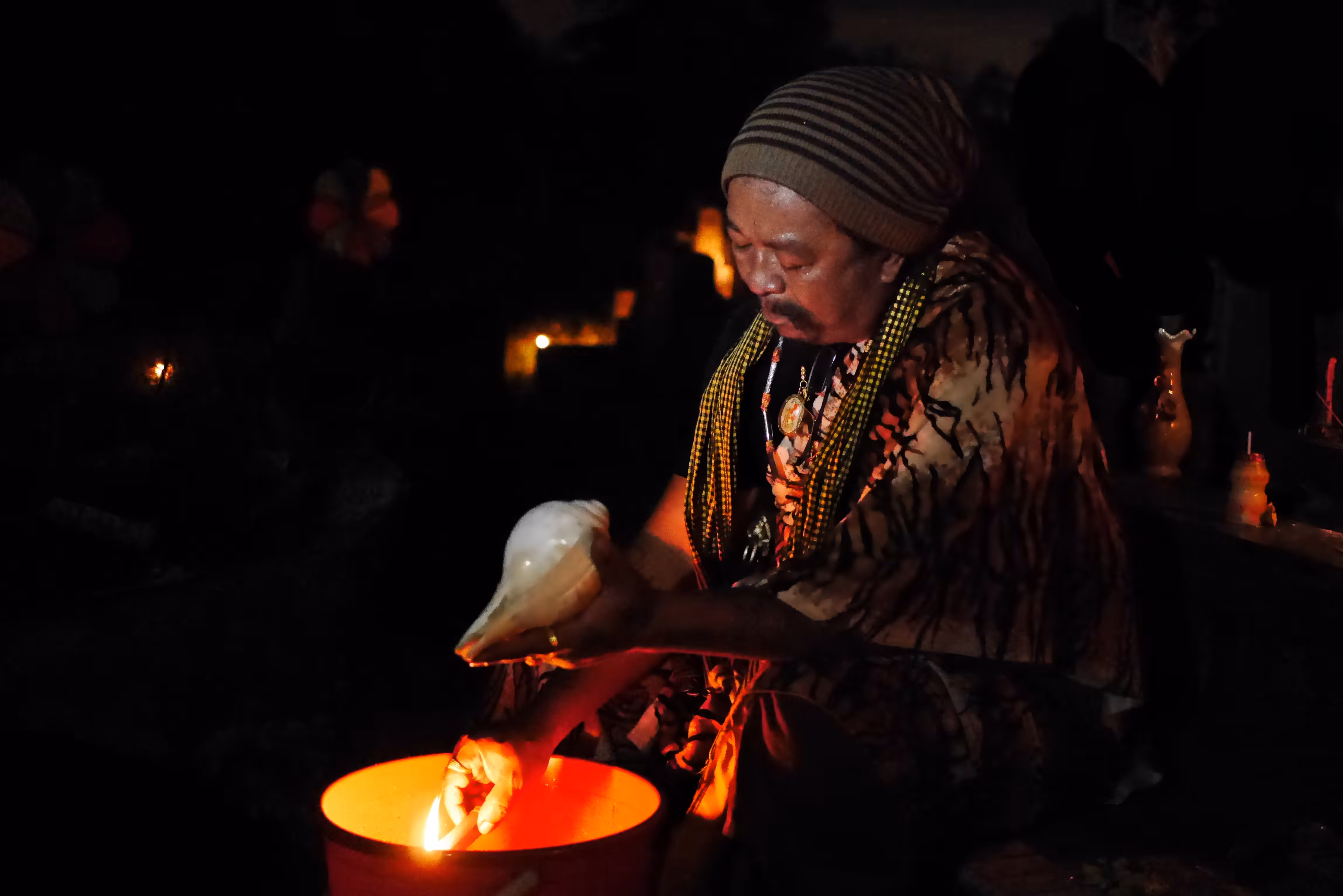 A Thai Lersi (Holy Man, magician, healer, and Hermit)