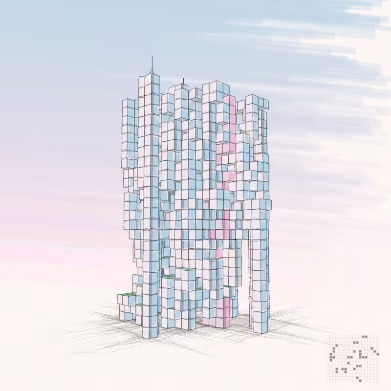 Cellular Skyscrapers #204