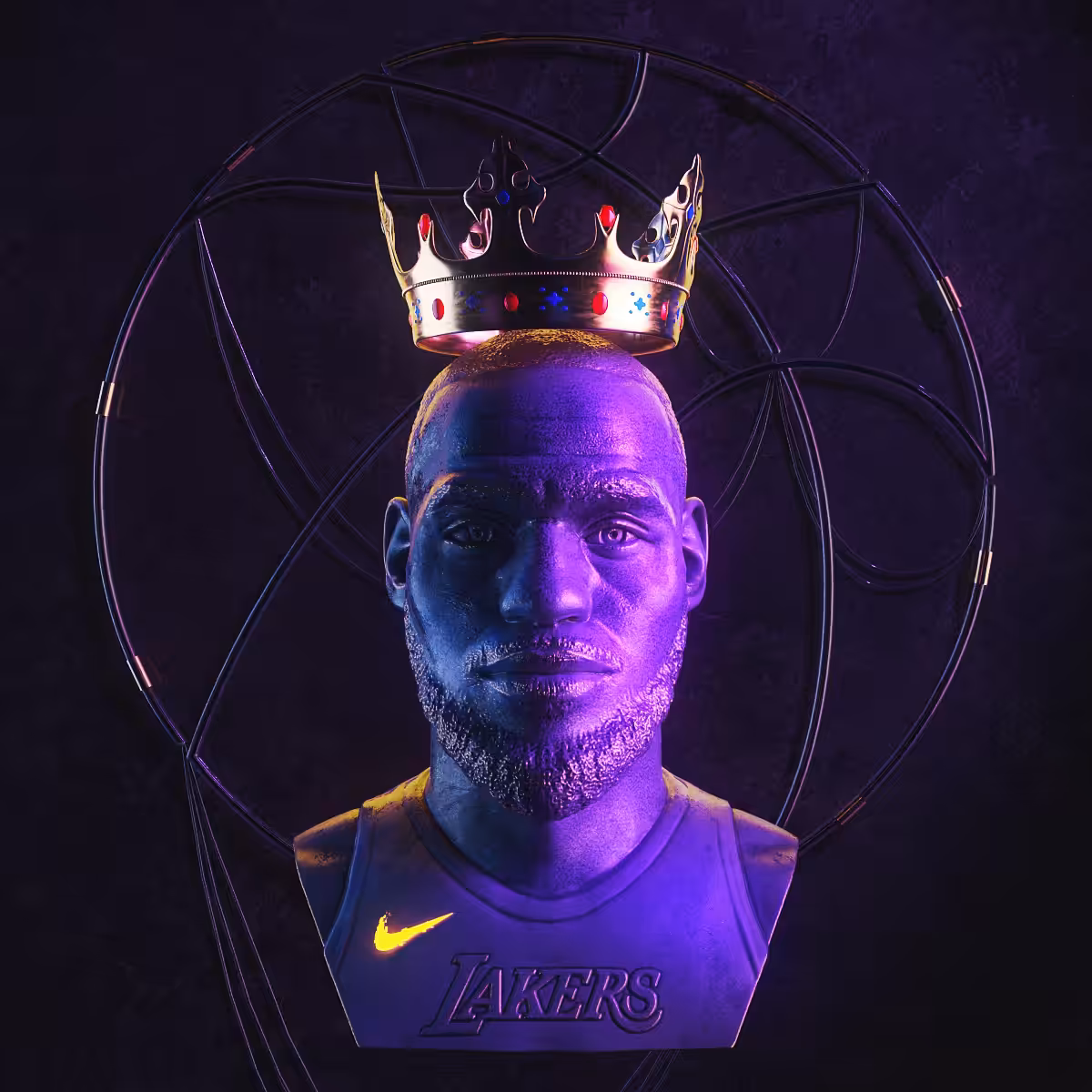 "The King" - NBA Stars Collection