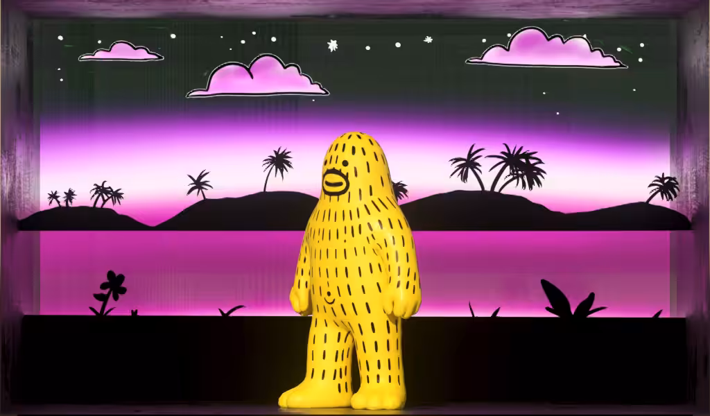 Frank J. Guzzone x Frank Ape, Island Walk