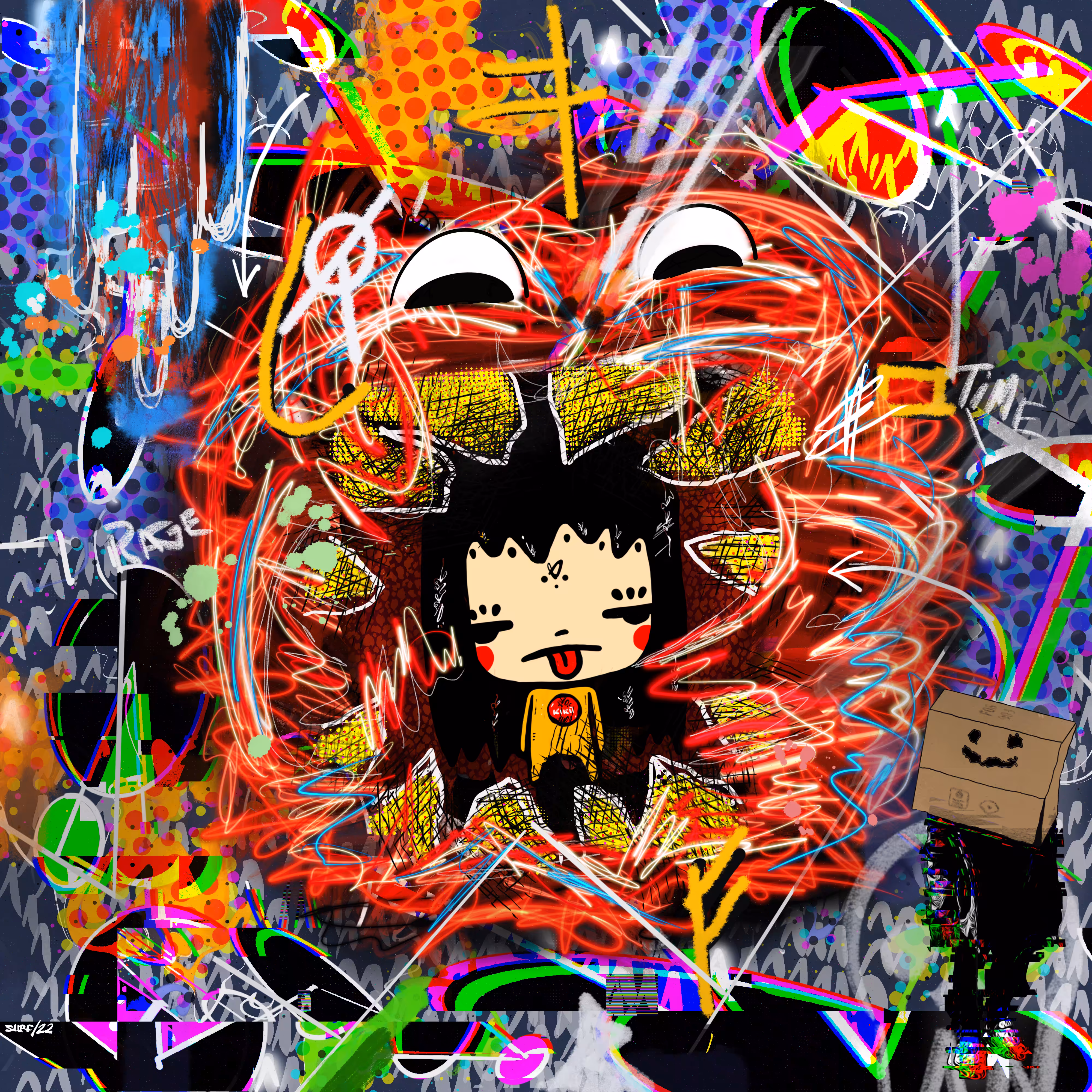Digital Chaos, Supernova 2022 X KIKU’S WORLD by SABET”