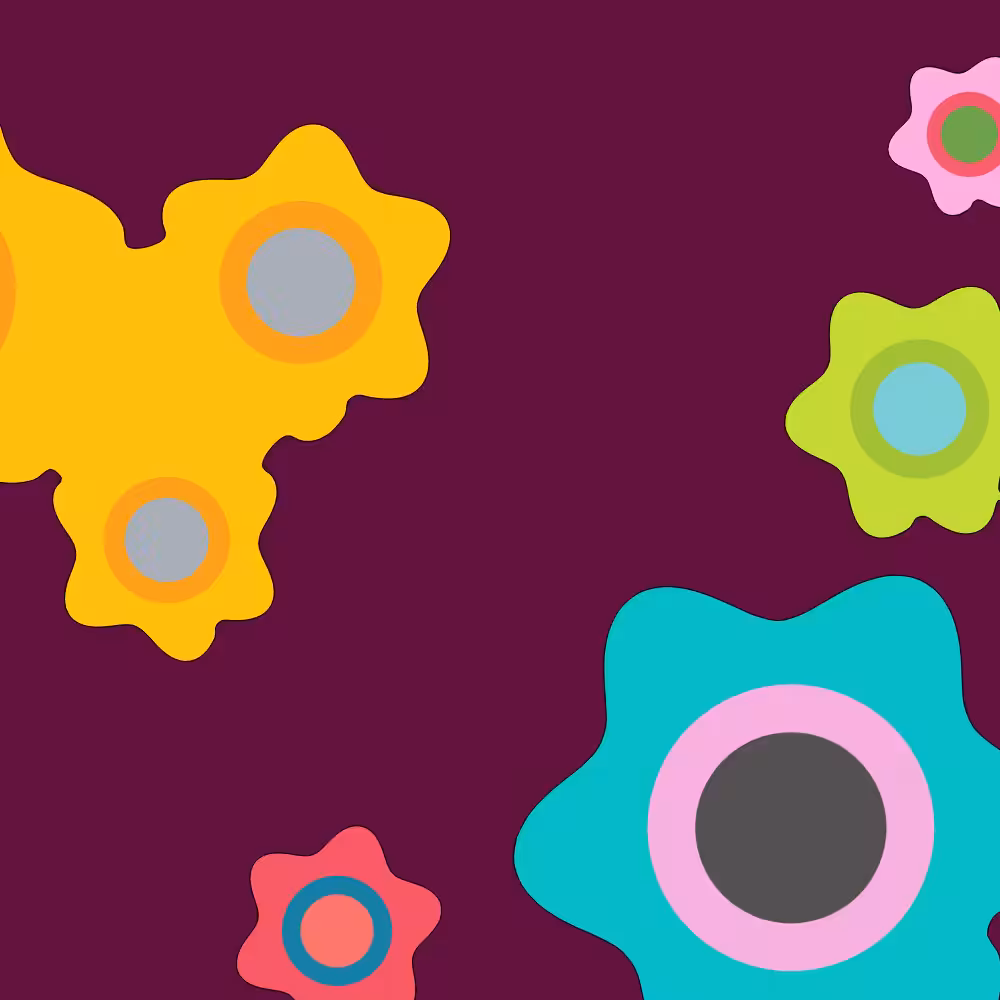 Colorful cartoon shapes(free edition) #52