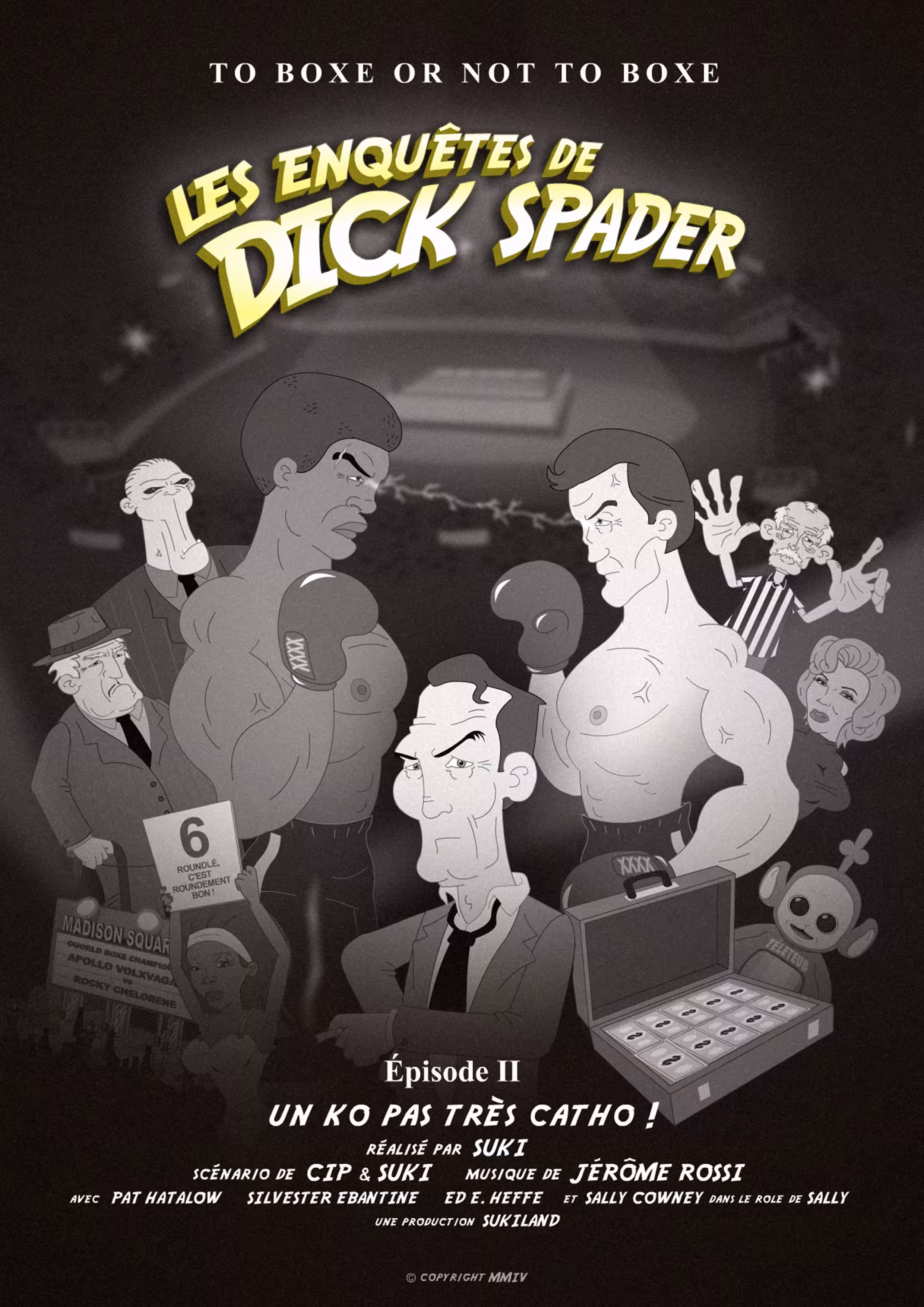 SUKILAND - Les enquêtes de Dick Spader - Un KO pas très catho ! (2004) - Affiche - Édition #1