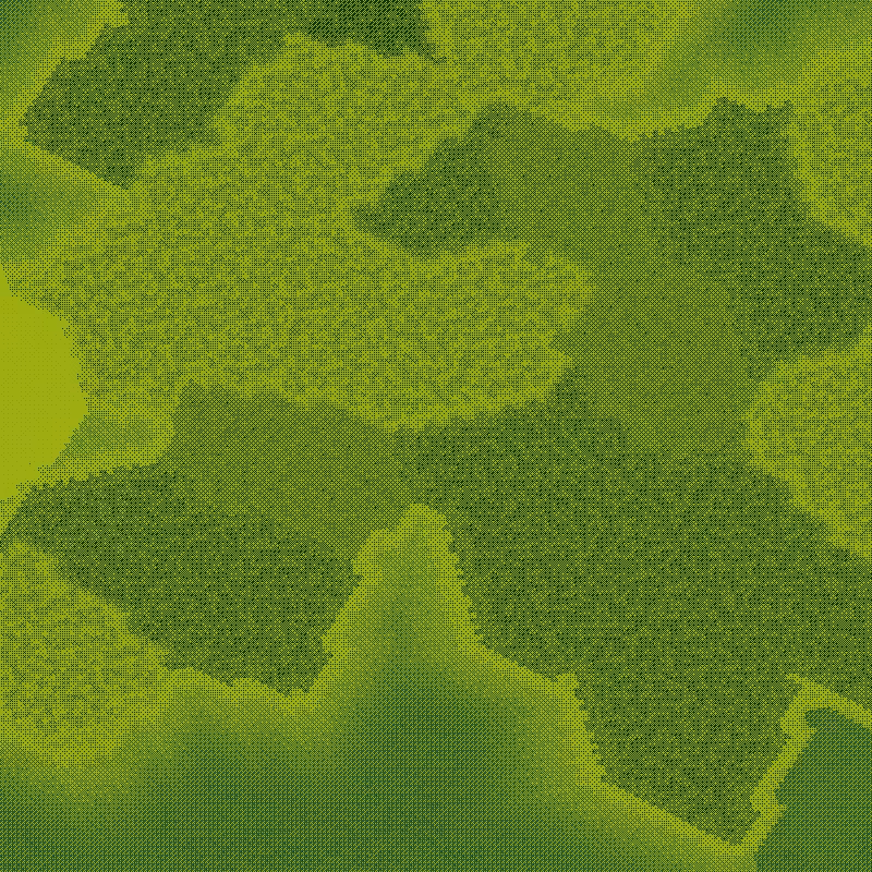 Littlecube Maps: Green Dithering #5