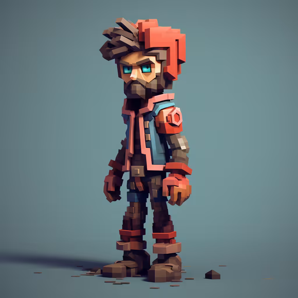 Tez Pixel Figure #76