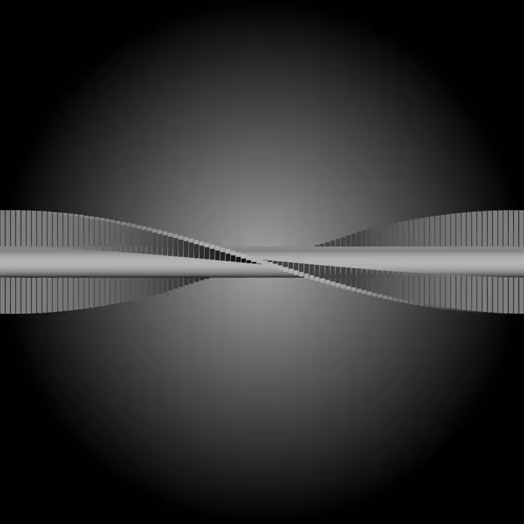 opposing waves meeting