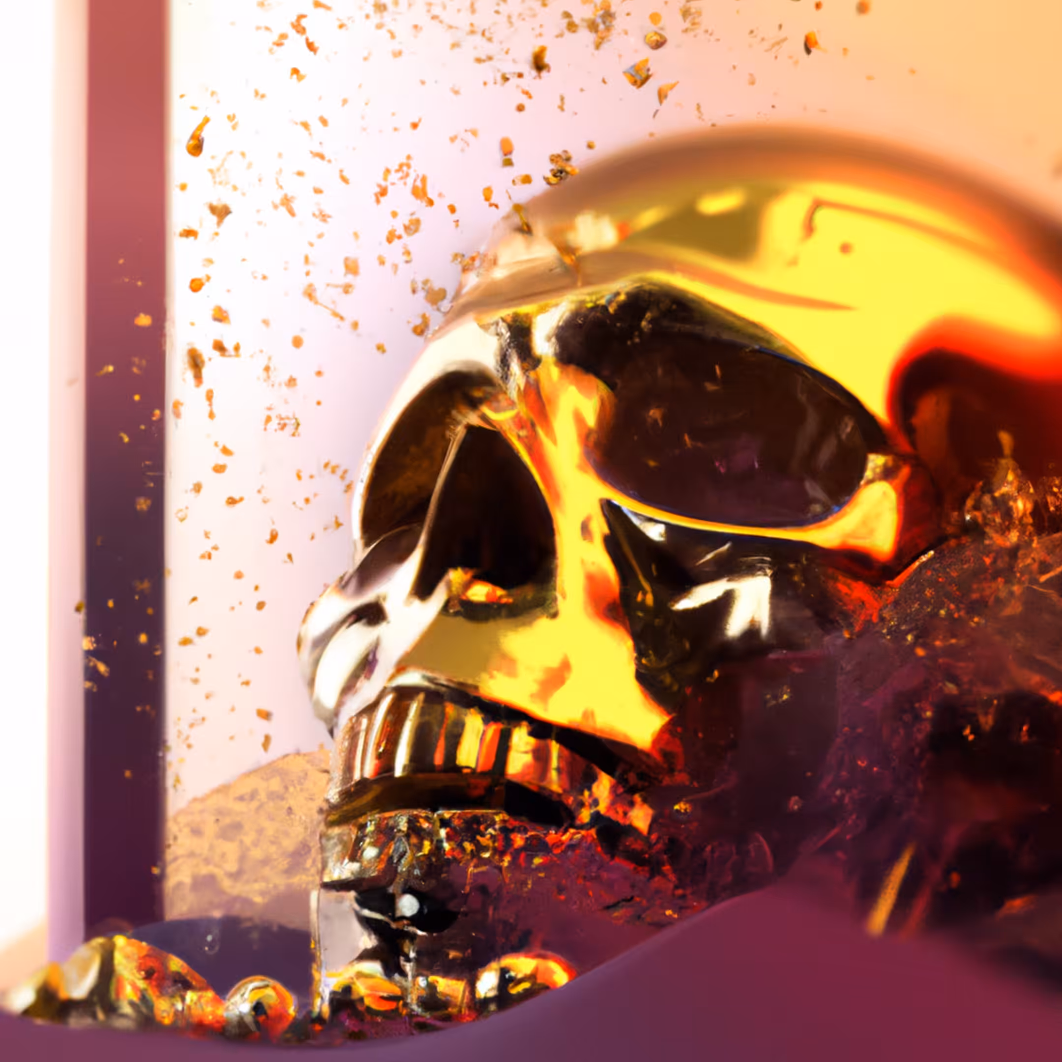 A Skull at the Window #1