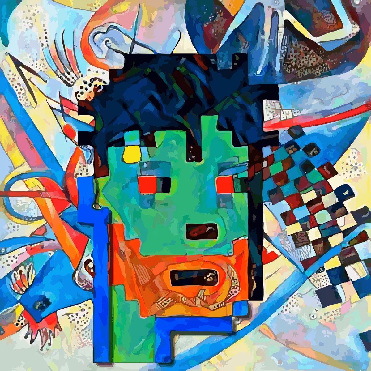 KandinskyPunks: Kandinsky Punk #026