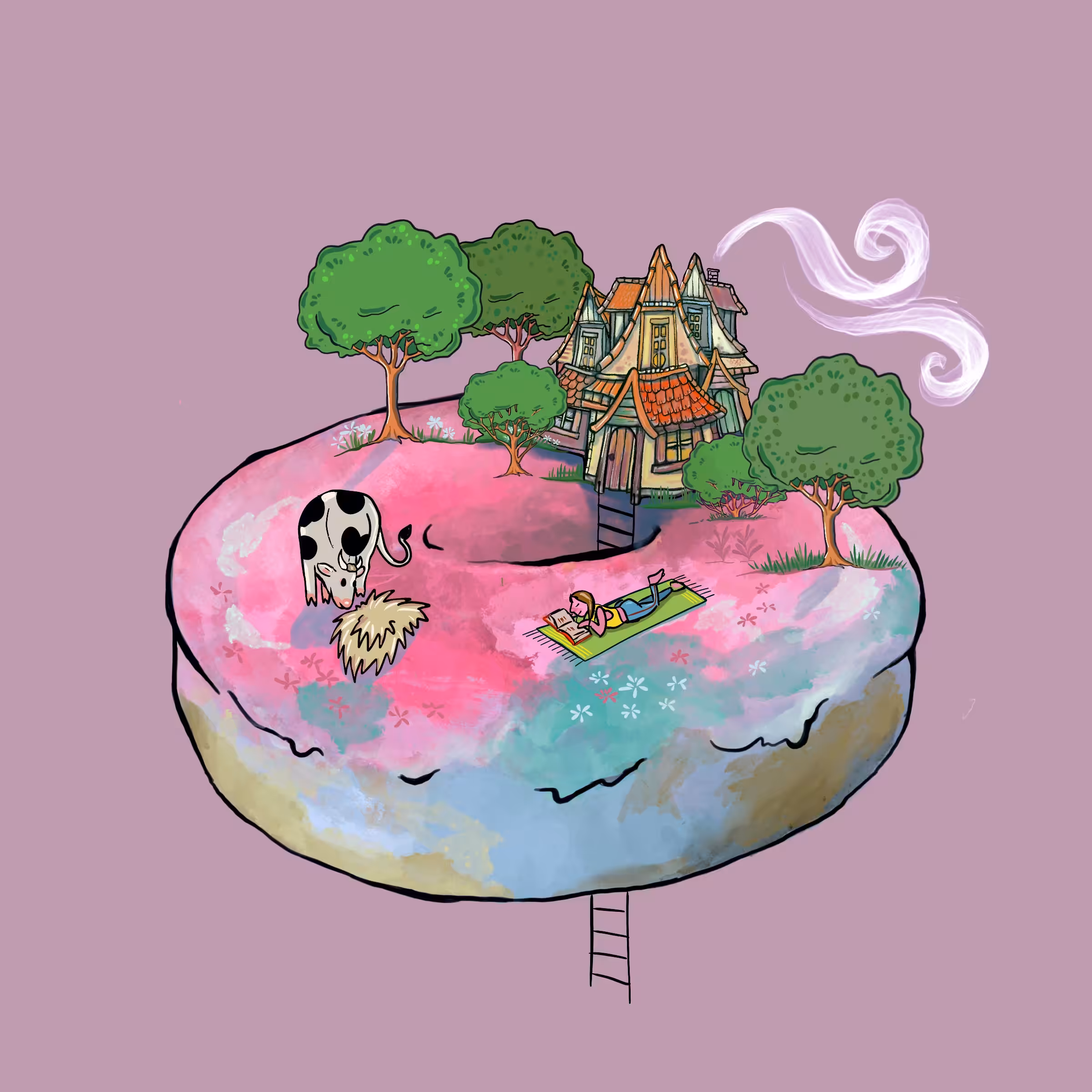 Countryside donut
