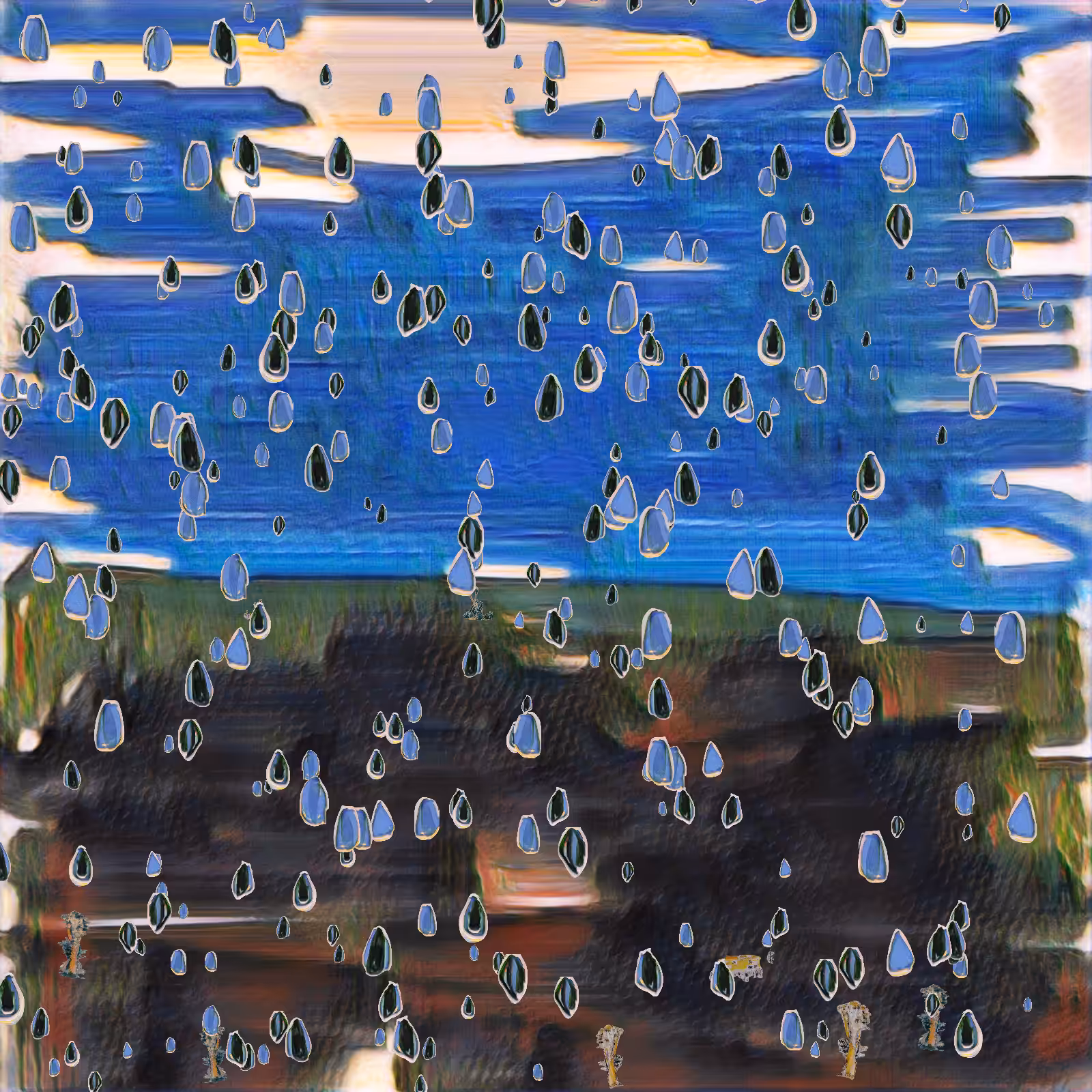 Painted Rain #74