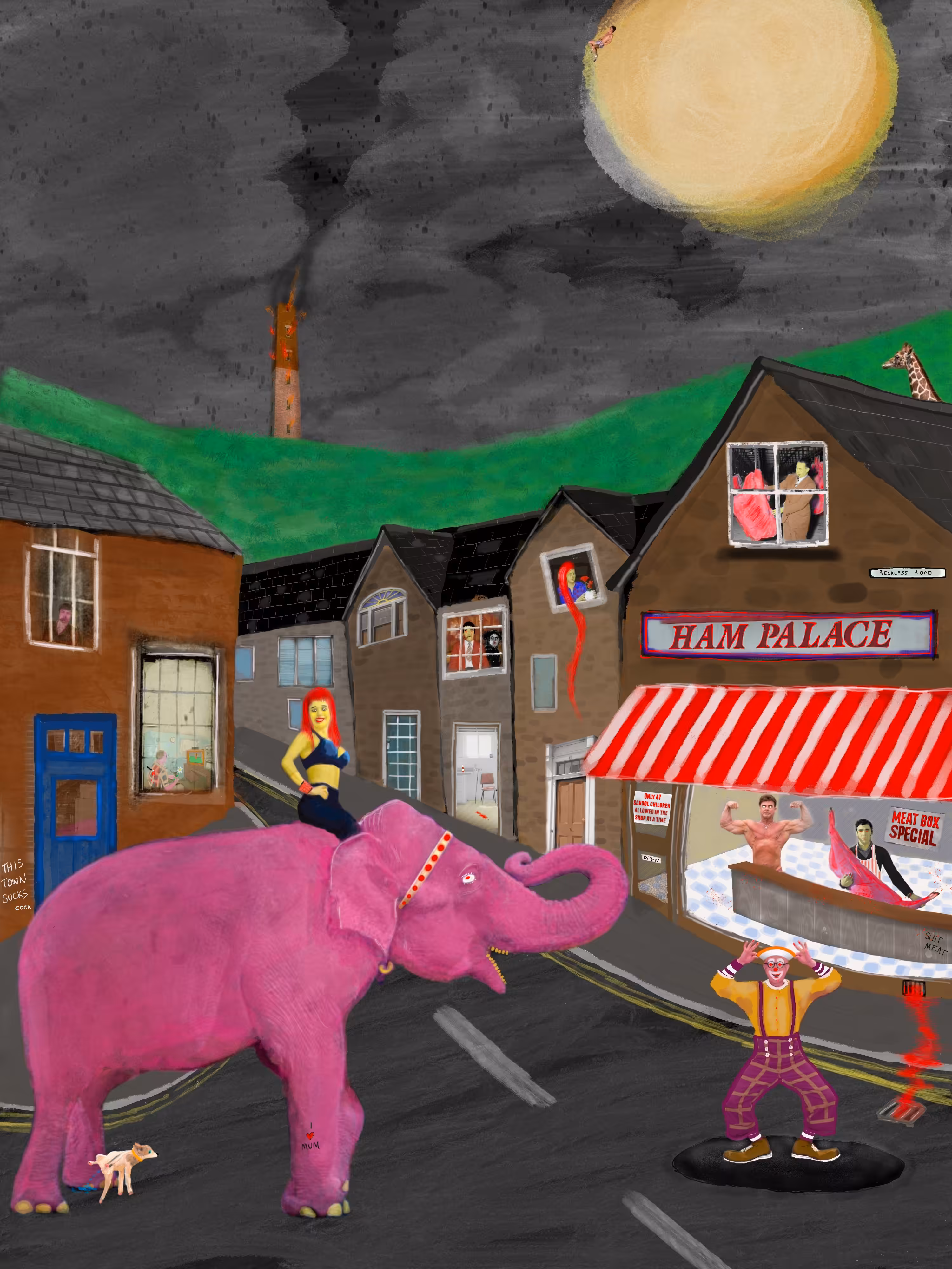 Just nipping out to get some good ham