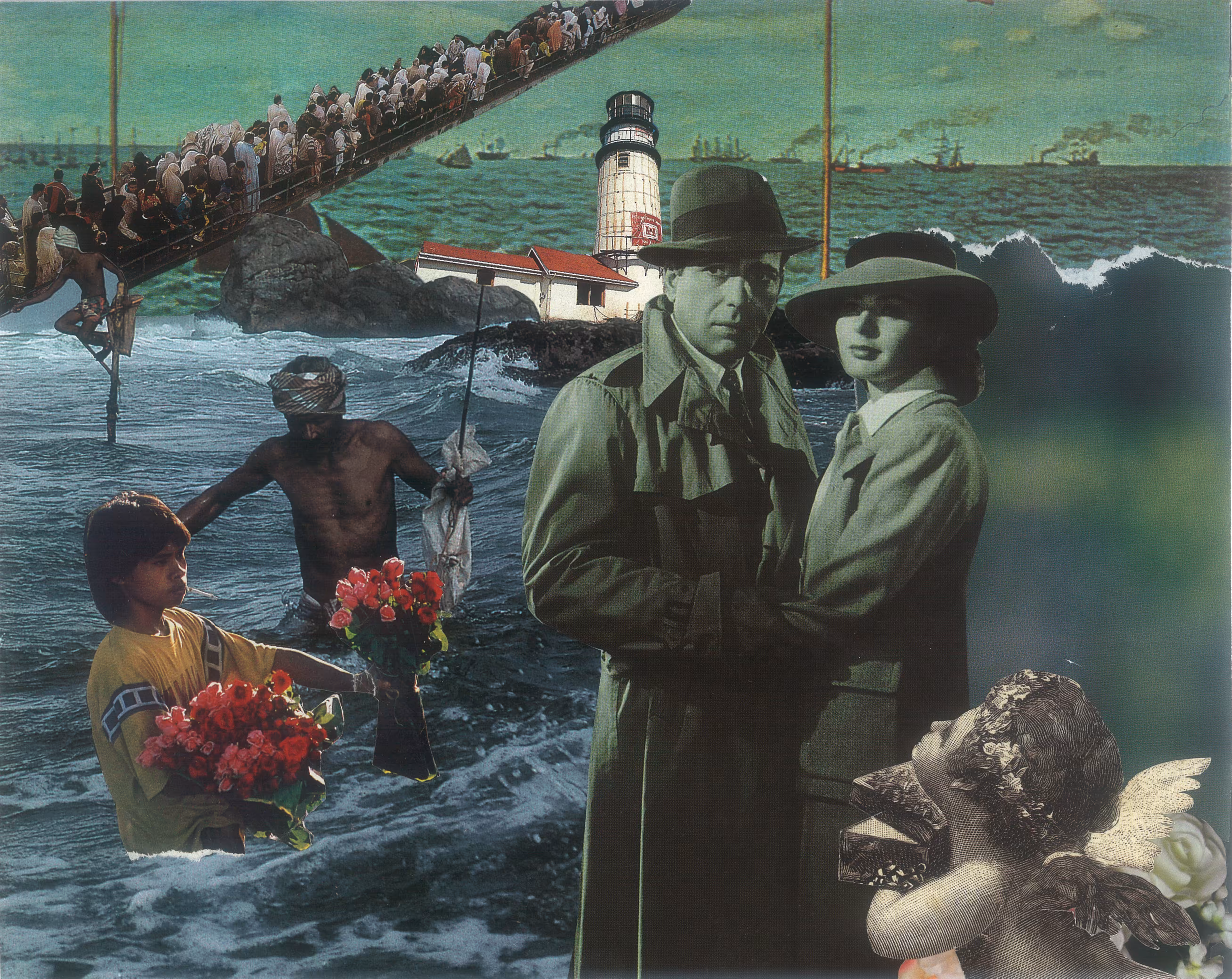 Handmade Collages: Liberdade