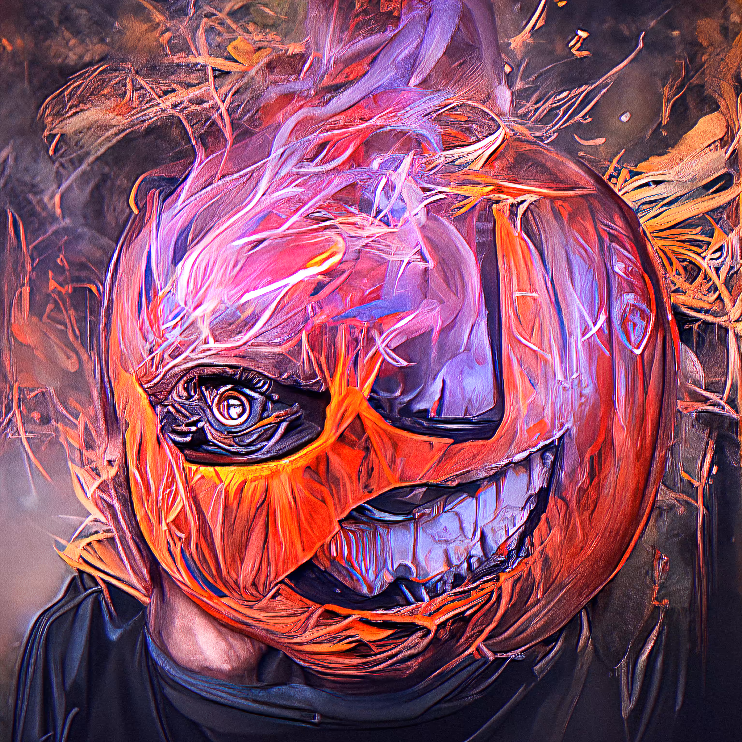 Psychedelic Pumpkins #3
