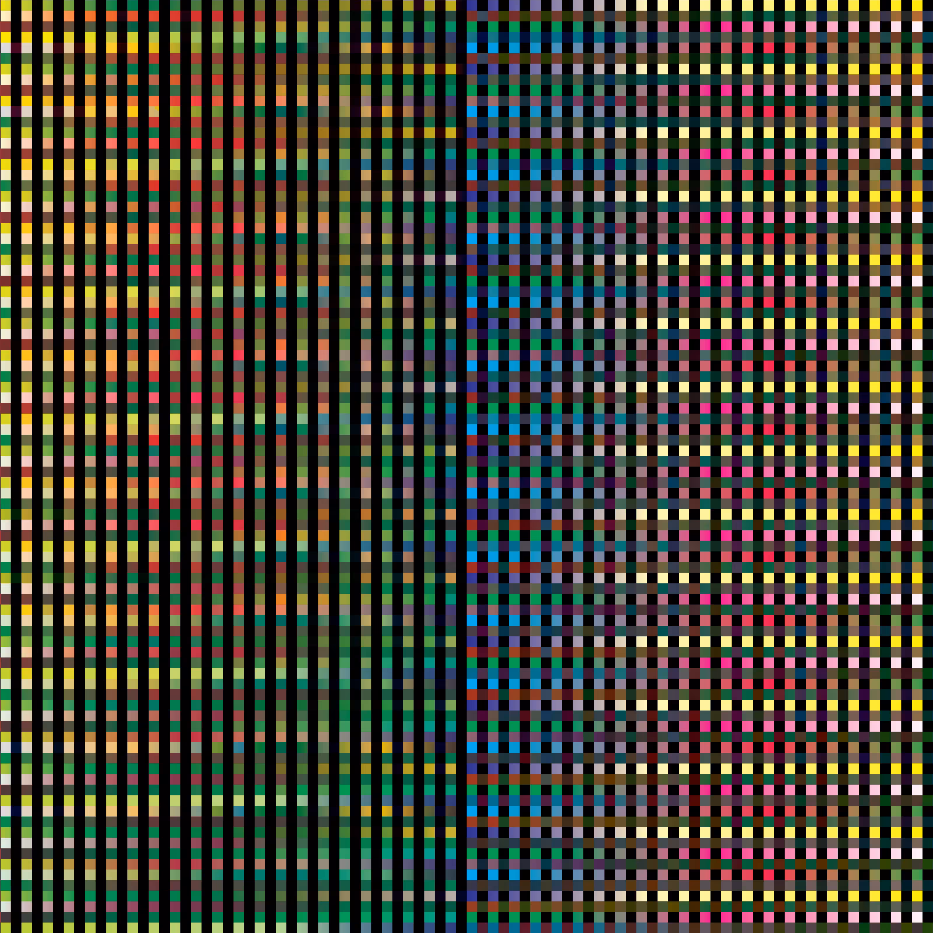 Central Vision Grids: Left-Right Retina Grid: #7 Version #3