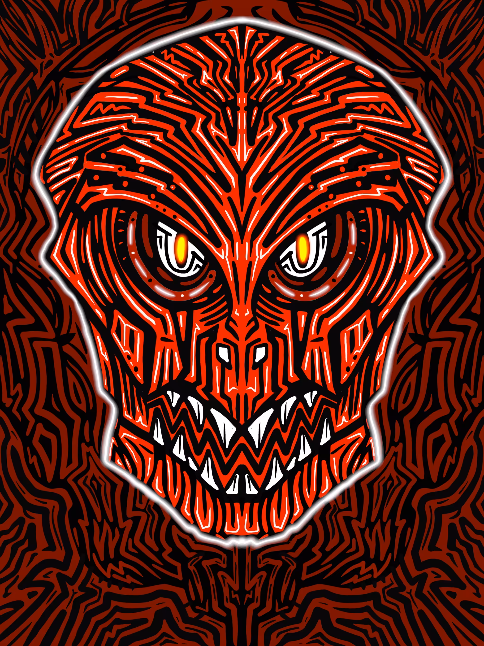 Red Skull but not red Skull