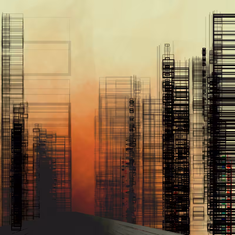 Contemporary building sketches #113