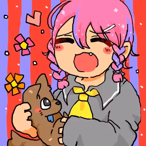 Myao, the dog lover.