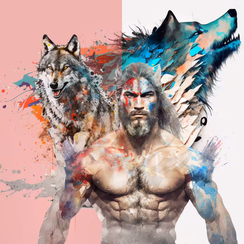 The Wolf and The Wrestler Bloke #2