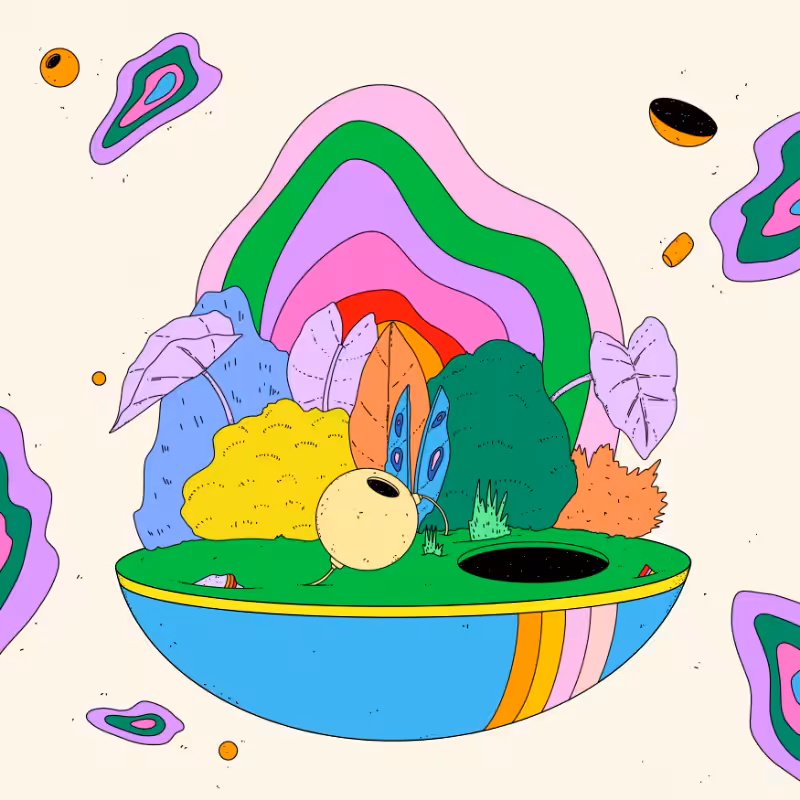 🌈🌴🪐 #183