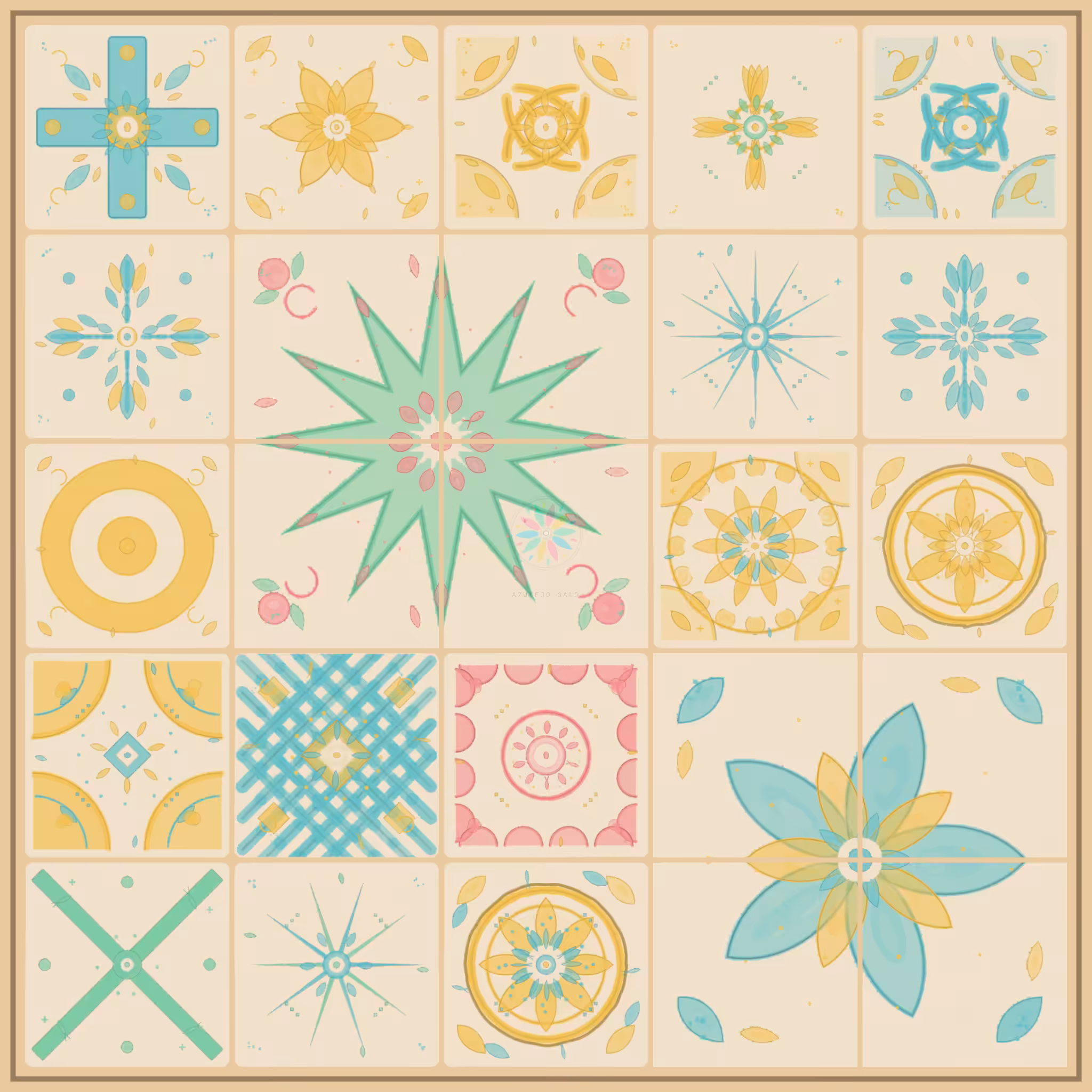 Azulejo Galo by Bryan Brinkman #1