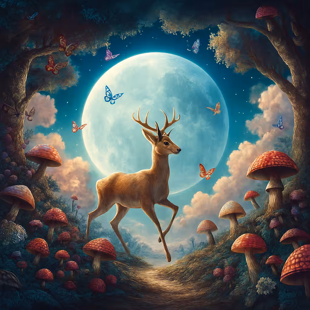 Deer in Wonderland