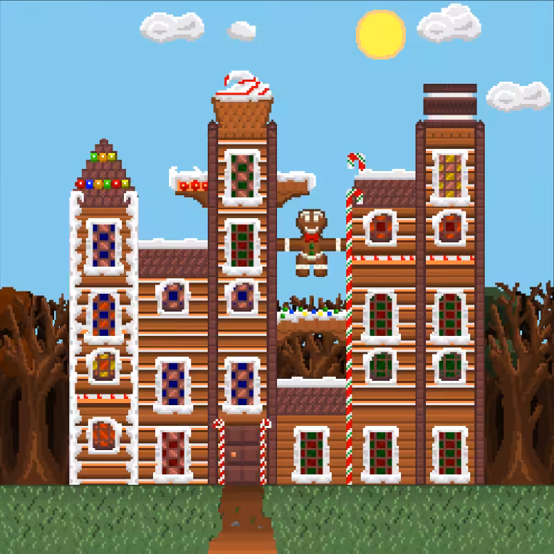 2D Mansion Candy House #11