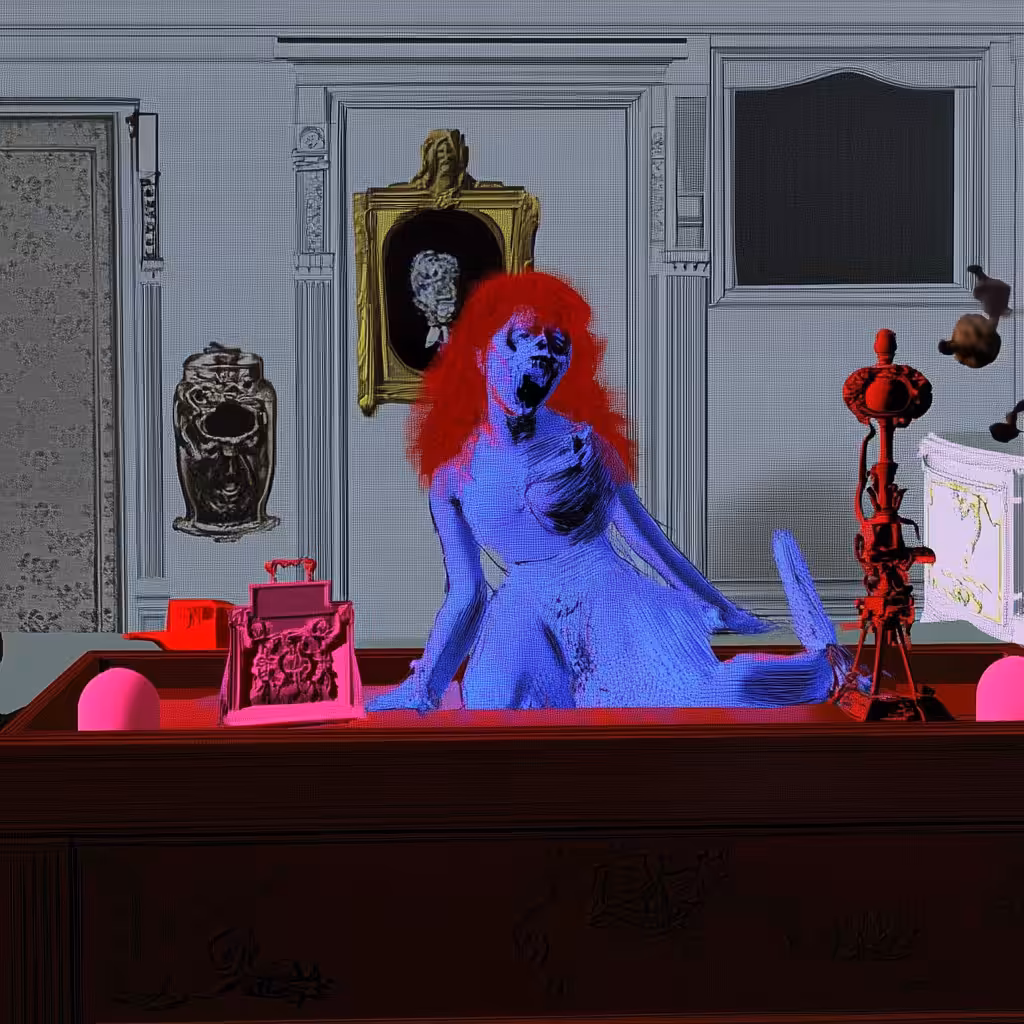 Painter's muse, satana's hues