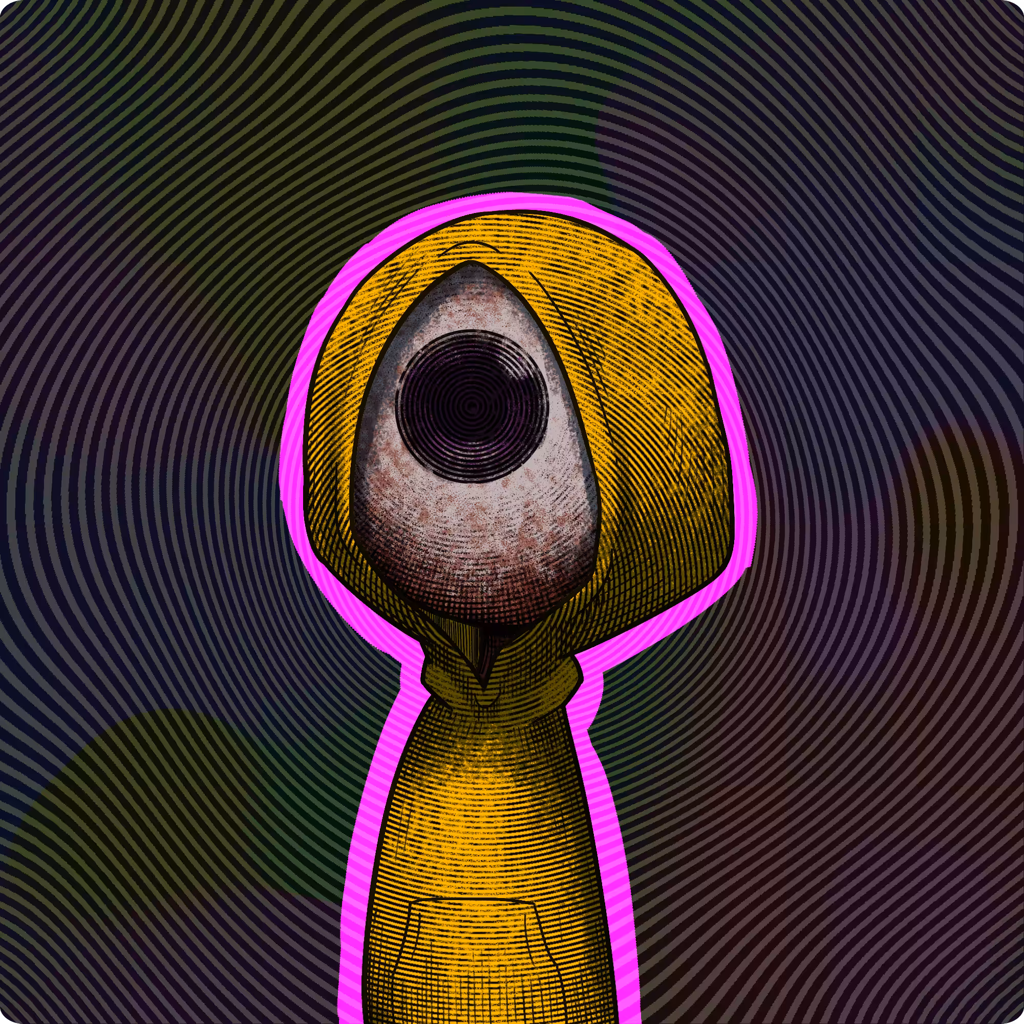 EYE BWOI | Subject #0008 Banana Doom