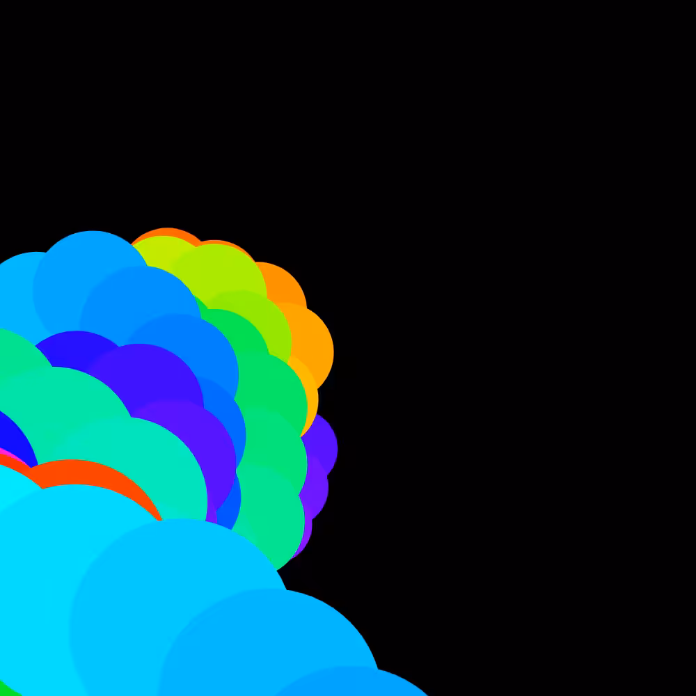 Rainbow Vortex #1