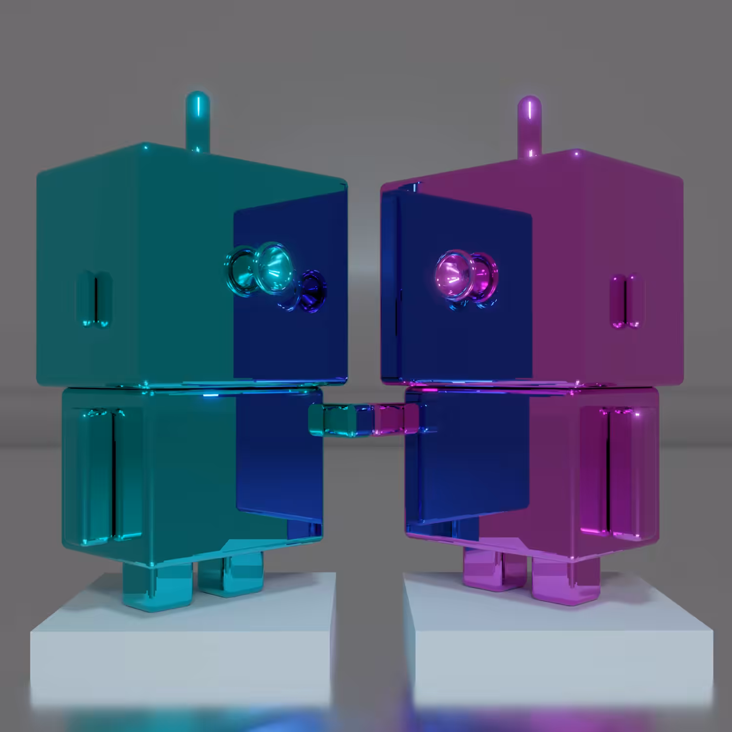Cubie Love Art #4 Koons