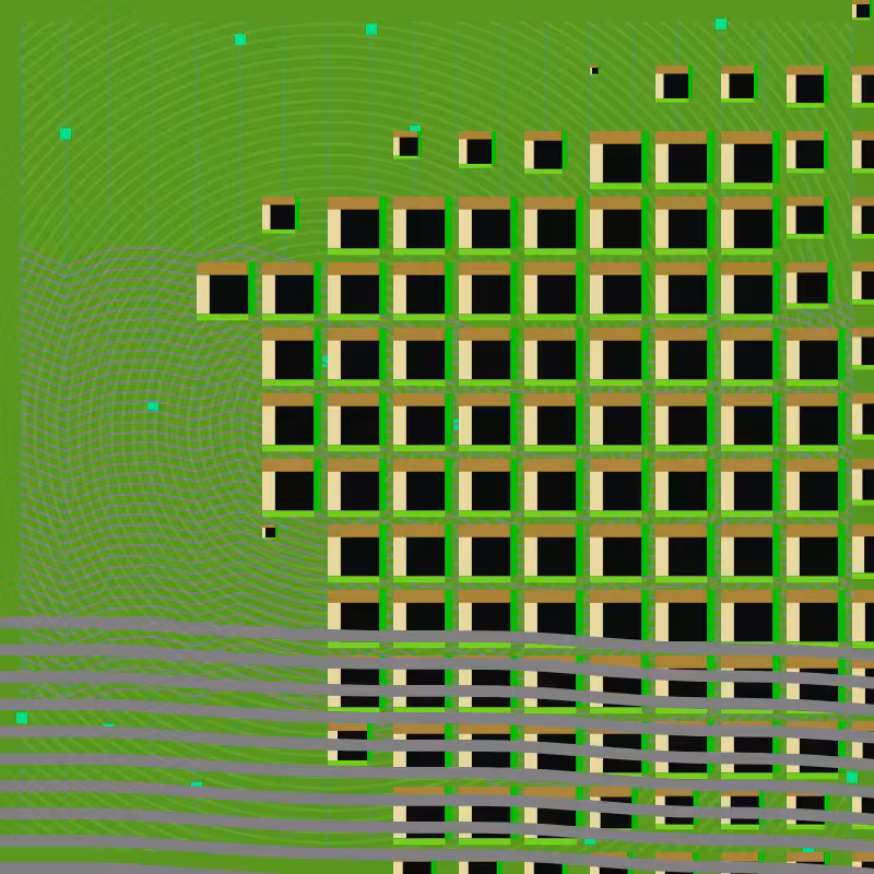 Pixel Cluster #6